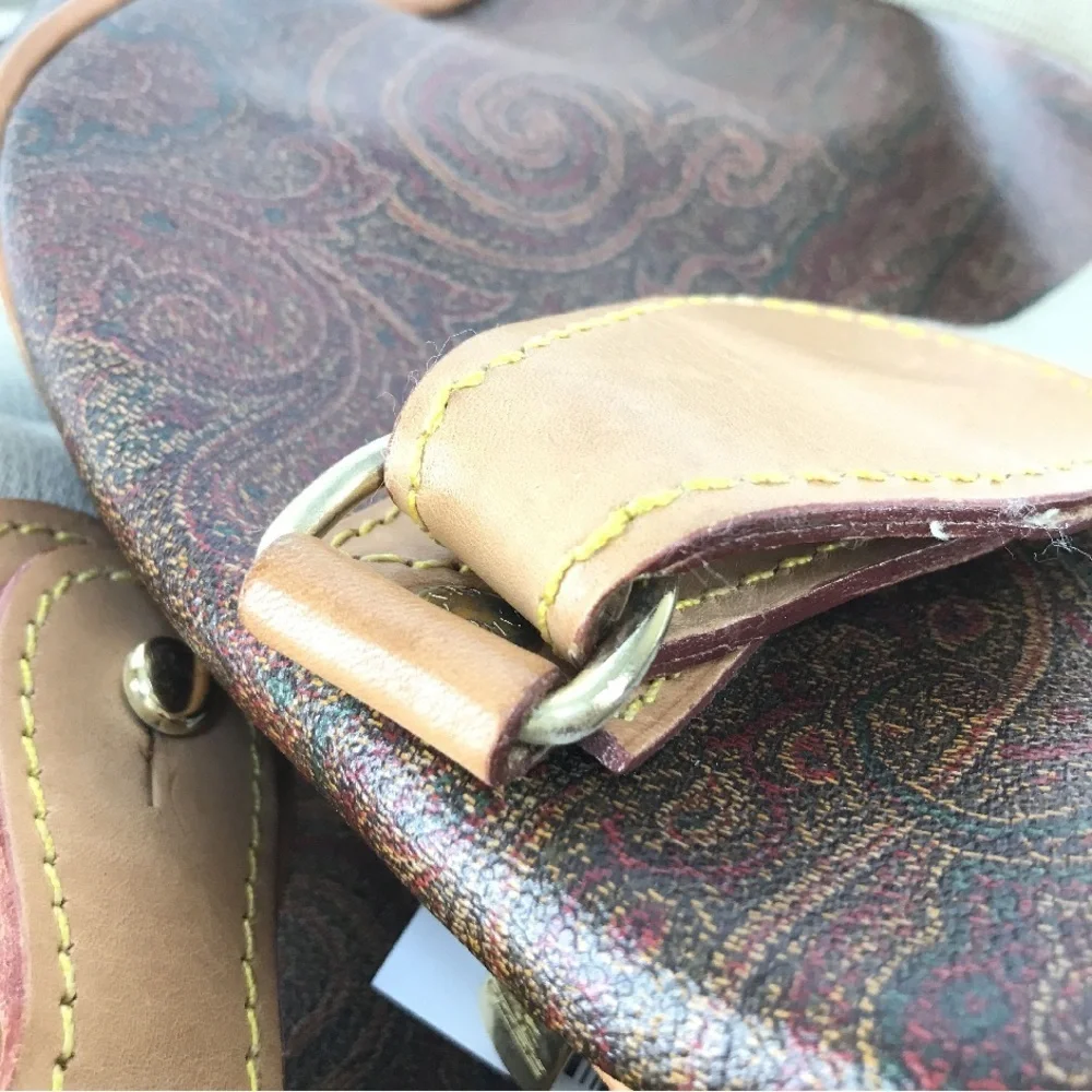 Authentic ETRO Paisley Boston Bag